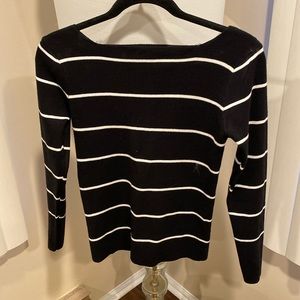 Black & white sweater